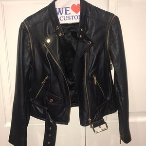 Michael Kors Leather Jacket/Vest